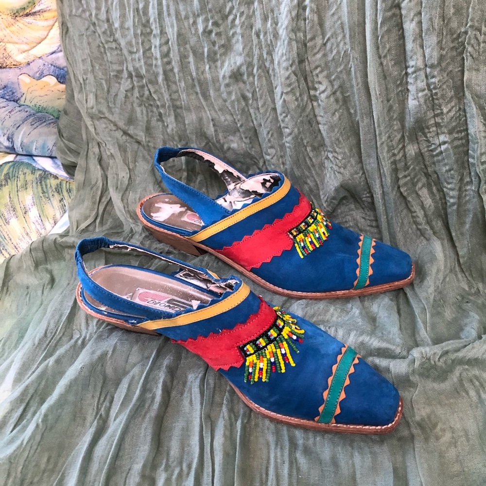 Biondini Vintage Shoes Sz 8 Need Care - Picture 5 of 12
